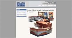 Desktop Screenshot of precisionmillwork.net